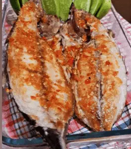 tuna grill panggang dengan sambal